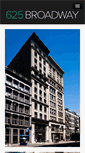 Mobile Screenshot of 625broadwaynyc.com